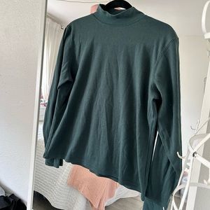 L.L. Bean women’s mock neck, long sleeve top